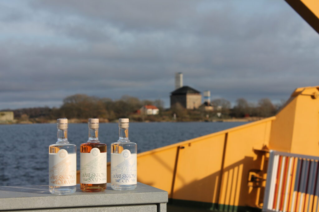 Karlskrona Vodka, Karlskrona Snaps och Karlskrona Gin